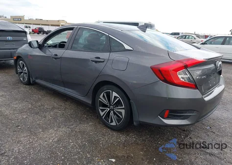 2016 Honda Civic Ex-T from USA, damaged, VIN 19XFC1F3XGE004308